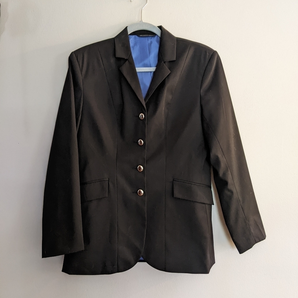Classic Black Dressage Show coat 
Equestrian wear
